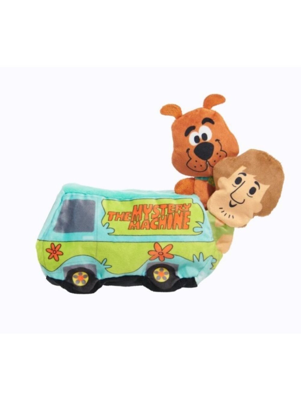 New Scooby Doo & Bark Box  Meddling Kid’s Mystery Machine  3 Pc Dog Toy Van XS S - Picture 5 of 5
